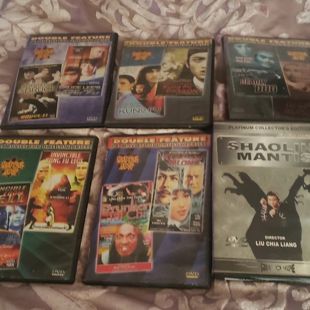 Martial arts kung-fu double feature vintage movies rare find collectibles